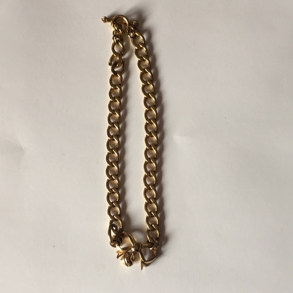 Juicy Couture chain necklace with heart